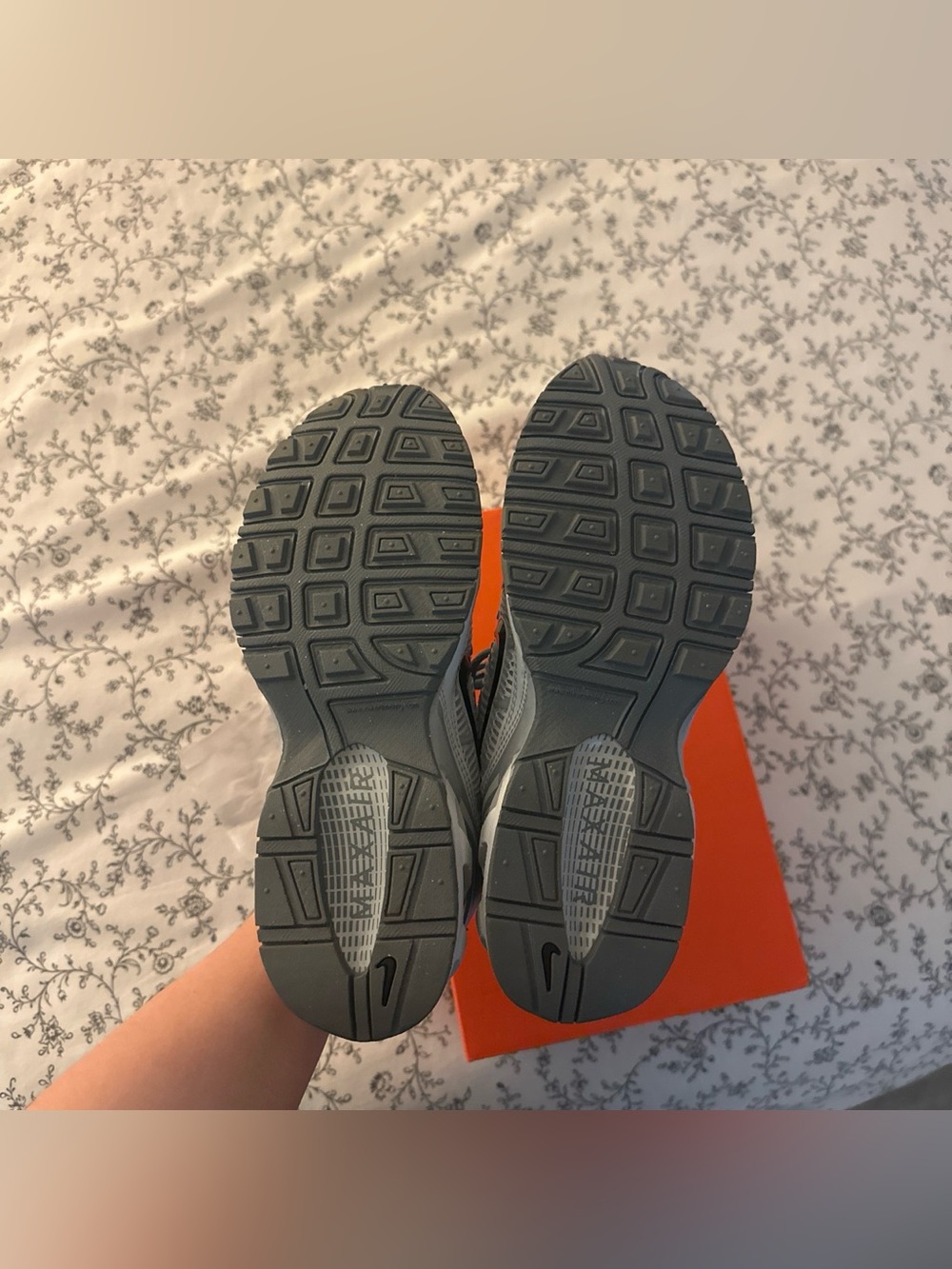 Women’s  Gray/Black Air Max-Style Athletic Shoes open to any offers. - Picture 7 of 9